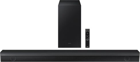 مكبر صوت SAMSUNG HW-B650 3.1 قناة مع Dolby 5.1 DTS Virtual: X، مكبر صوت مركزي مدمج، اتصال بلوتوث متعدد، تحسين الصوت والوضع الليلي، مضخم صوت متضمن، 2022 in Kuwait