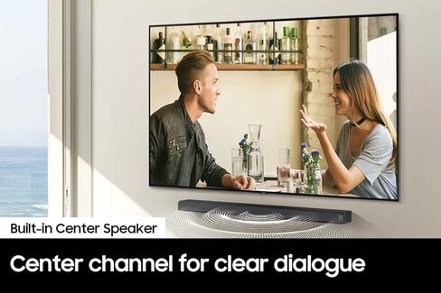 مكبر صوت SAMSUNG HW-B650 3.1 قناة مع Dolby 5.1 DTS Virtual: X، مكبر صوت مركزي مدمج، اتصال بلوتوث متعدد، تحسين الصوت والوضع الليلي، مضخم صوت متضمن، 2022 in Kuwait