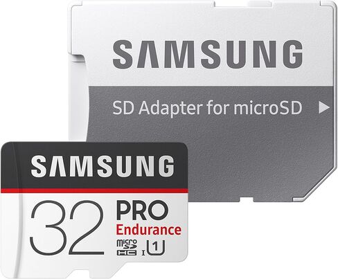 Samsung PRO Endurance 256GB microSDXC Memory Card with Adapter | microSD for Dash Cam, Body Cam, and Security Camera – Class 10, U1, V10 (‎MB-MJ256KA/AM) in Kuwait