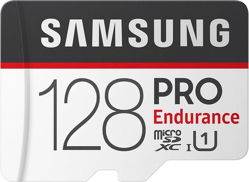 Samsung PRO Endurance 128GB microSDXC Memory Card with Adapter | microSD for Dash Cam, Body Cam, and Security Camera – Class 10, U1, V10 (‎MB-MJ128KA/AM) in Saudi Arabia
