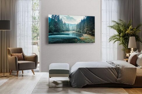 حامل جداري للتلفزيون من سامسونج، متوافق مع سلسلة 43 بوصة - 85 بوصة Q، سلسلة تلفزيونات Crystal UHD، سهل التركيب، يمزج مع أي تصميم داخلي، مظهر بسيط، WMN-B50EB/ZA، ​​2022، أسود in Kuwait