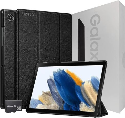 SAMSUNG 2022 Galaxy Tab A8 10.5" Inch 32 GB Wi-Fi Android 11 Long-Lasting Battery, Expandable Memory, Touchscreen International Tablet Bundle in Kuwait