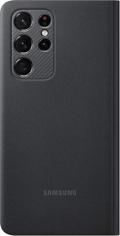 Samsung Galaxy S21 Ultra S-View Flip Case with S-Pen Bundle - Black (US Version) in Saudi Arabia