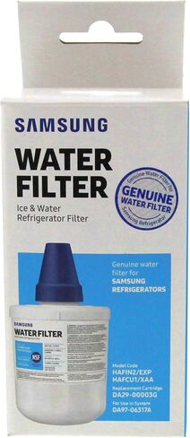 SAMSUNG Genuine Filter for Refrigerator Water and Ice, Carbon Block Filtration for Clean, Clear Drinking Water, 6-Month Life, DA29-00003G, 1 Pack in Saudi Arabia