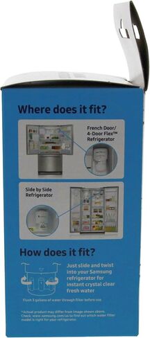 SAMSUNG Genuine Filter for Refrigerator Water and Ice, Carbon Block Filtration for Clean, Clear Drinking Water, 6-Month Life, DA29-00003G, 1 Pack in Saudi Arabia