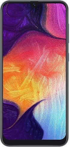 Samsung Galaxy A50 (64GB, 4GB RAM) 6.4" Display, 25MP, Triple Camera, Global 4G LTE GSM Factory Unlocked A505 (Black) (Renewed) in Saudi Arabia