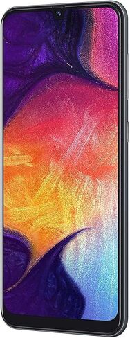 Samsung Galaxy A50 (64GB, 4GB RAM) 6.4" Display, 25MP, Triple Camera, Global 4G LTE GSM Factory Unlocked A505 (Black) (Renewed) in Saudi Arabia