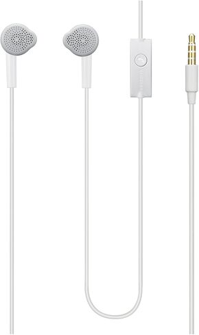 Orginal Samsung In-Ear Headset EHS61ASFWEC/STD in white with volume control for Galaxy Note N7000, Galaxy W i8150, Galaxy Y S5360, Galaxy Nexus I9250, s8600 Wave 3, Galaxy Xcover S5690 Smartphone, Wave Y S5380, Wave M S7250, i9000 Galaxy ,i9100 Galaxy s2, in Saudi Arabia