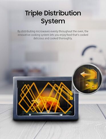 Samsung Electronics MG11H2020CT Countertop Grill Microwave, 1.1 cu. ft, Black with Mirror Finish in Saudi Arabia
