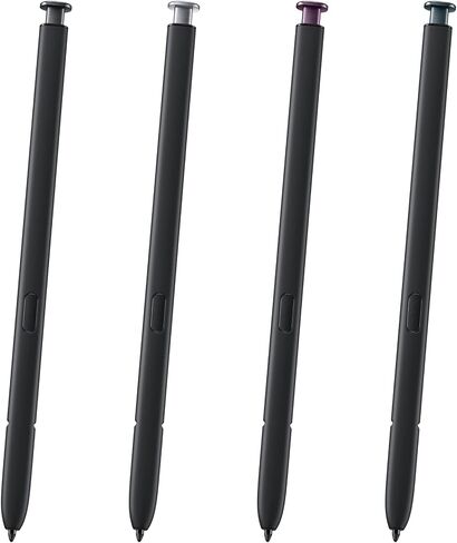 قلم S بديل لهاتف Samsung Galaxy S22 Ultra، طرف نحيف 0.7 مم، 4096 مستوى ضغط للكتابة والرسم وجهاز التحكم عن بعد للتطبيقات مع بلوتوث، وميزات الأوامر الجوية، إصدار الولايات المتحدة، أسود in Kuwait
