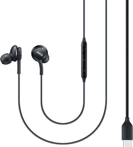 Samsung EO-IC100BBEGUS Corded Type-C Earphones, Black (Renewed) in Kuwait