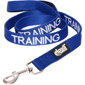 Training (in Training/Do Not Disturb) Blue Warning Dog Colour Coded Padded 1.8m 6ft Lead Leash in Saudi Arabia