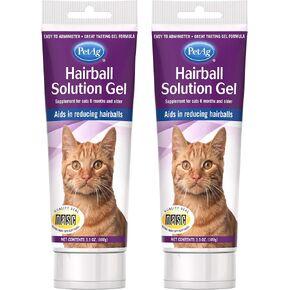 PetAg Hairball Remedy for Cats Gel Supplement - Hairball Remedy for Cats - 3.5 oz - 2 Pack in Saudi Arabia