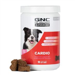 GNC Pets Advanced Digestion Dog Supplements for All Dogs | 90 ct Soft Chew Dog Digestive Supplements with Flaxseed and Probiotics | Chicken Flavor Dog Supplements for Digestive Support and Gut Health