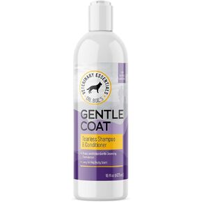 Dr. Boe's Veterinary Essentials GentleCoat Tearless Shampoo and Conditioner – Puppy and Kitten Soap-Free Formula – Grooming Supplies – All Natural, Aloe Vera & Gentle Proteins – 16 Fl Oz. in Saudi Arabia