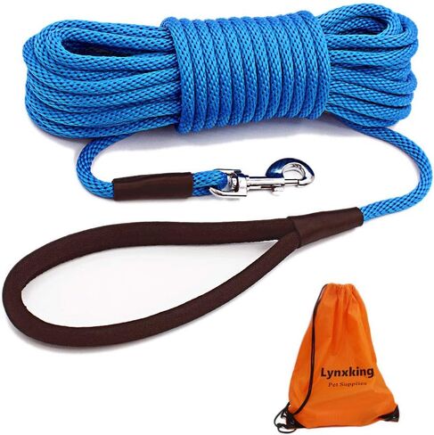Check Cord Dog Leash Long Lead Obedience Recall Training Tracking Line 30ft in Saudi Arabia