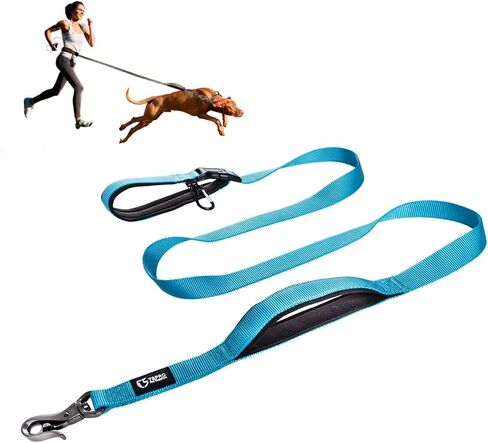 TSPRO 3-in-1 Heavy Duty Tactical Hands Free Dog Leash, Dual Padded Handles in Saudi Arabia