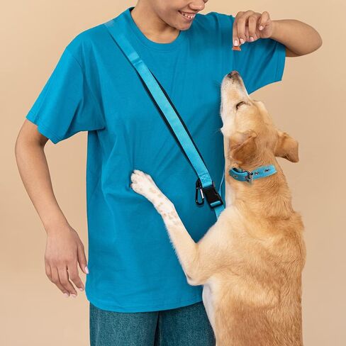 TSPRO 3-in-1 Heavy Duty Tactical Hands Free Dog Leash, Dual Padded Handles in Saudi Arabia