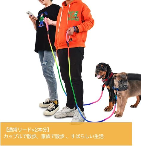 Hands Free Dog Leash 9.8ft Rope Crossbody Dog Leash Reflective for Large Medium Small Dogs Walking, Jogging and Running，Dog Training Leash (Blue, 9.8Ft) in Saudi Arabia