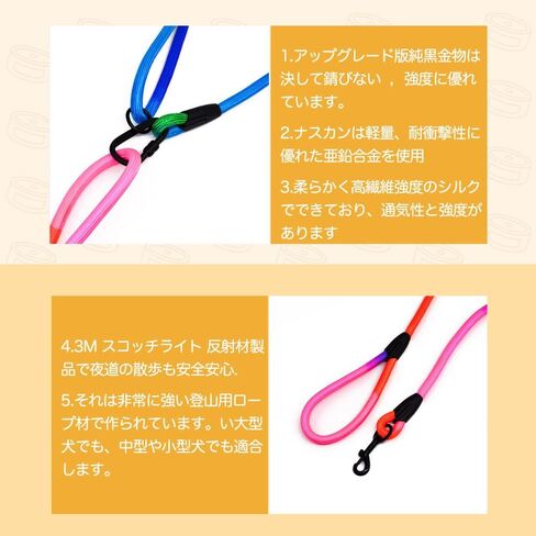 Hands Free Dog Leash 9.8ft Rope Crossbody Dog Leash Reflective for Large Medium Small Dogs Walking, Jogging and Running，Dog Training Leash (Blue, 9.8Ft) in Saudi Arabia