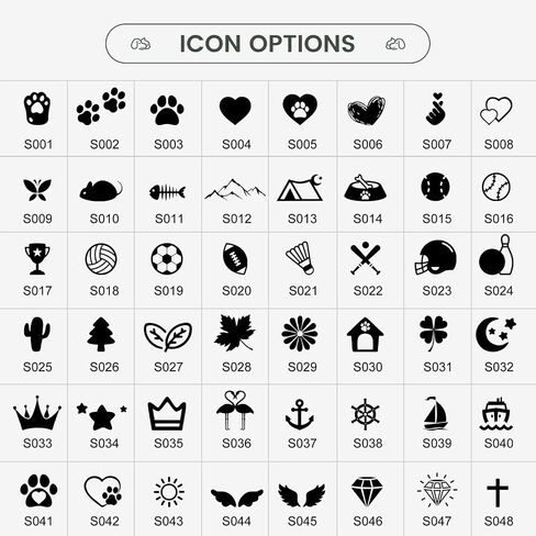 Dog Tags Personalized for Pets - YEHANTI Personalized Dog Tags with Lovely Icons, Durable Stainless Steel Pet ID Tags for Small Large Dogs Cats, Custom Dog Name Tags Engraved on Both Sides (Bone) in Saudi Arabia
