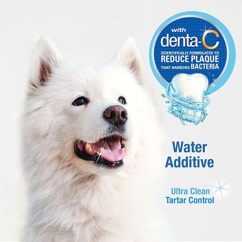 Nylabone Advanced Oral Care Pet Dental Water Additive, Liquid Tartar Remover & Breath Freshener for Dogs, Dog Teeth-Cleaning, Original Flavor, 32 oz. in Kuwait