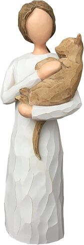 FRUMOASA Cat Angel Figurine 6" Loss of Cat Sympathy Memorial Gift Statue in Saudi Arabia