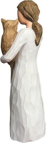 FRUMOASA Cat Angel Figurine 6" Loss of Cat Sympathy Memorial Gift Statue in Saudi Arabia