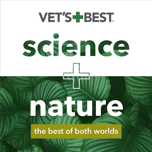 Vet's Best Dog Ear Cleaner Kit - Multi-Symptom Ear Relief - Wash & Dry Treatment - Alcohol-free in Kuwait