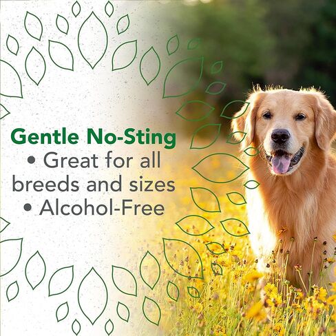 Vet's Best Dog Ear Cleaner Kit - Multi-Symptom Ear Relief - Wash & Dry Treatment - Alcohol-free in Kuwait