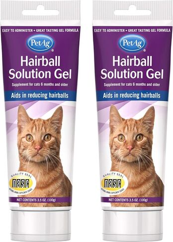 PetAg Hairball Remedy for Cats Gel Supplement - Hairball Remedy for Cats - 3.5 oz - 2 Pack in Saudi Arabia