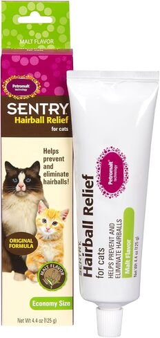 Sentry Hairball Relief for Cats,Malt Flavor,4.4 Ounces in Saudi Arabia