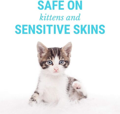 CatFresh Oatmeal Skin & Coat Spray Cleanses & Detangles, Soothes Irritations That Cause Excessive Licking, Chewing & Scratching, Moisturizes & Rejuvenates Skin, Neutralizes Odors & Removes Dander in Kuwait