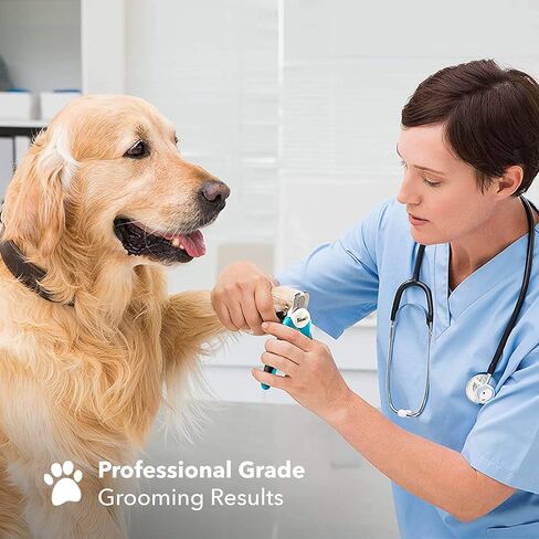 Boshel Small Dog Nail Clipper - Dog Nail Trimmer with Safety Guard, Dog Nail Clippers for Small Dogs & Cat, Razor-Sharp Dog Nail Trimmers, Puppy Toenail Cutter, Pet Nail Clippers for Dogs + Nail File in Kuwait