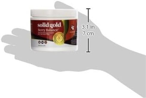 Solid Gold Cranberry Supplement for Dogs & Cats for Urinary Tract Health - Berry Balance Chews UTI + Bladder + Kidney Support for Cats and Dogs with Antioxidants in Kuwait