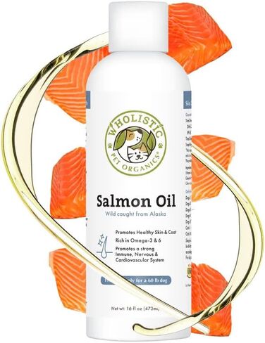 Wild Alaskan Salmon Oil for Dogs and Cats,16 oz in Kuwait