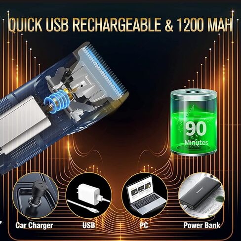 ماكينة قص الكلاب من يوكي، مجموعة أدوات العناية بالكلاب الكهربائية، ماكينة قص كهربائية لاسلكية قابلة لإعادة الشحن للكلاب والقطط والحيوانات الأليفة الأخرى in Kuwait