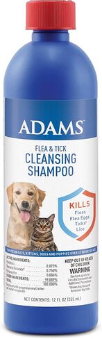 Adams Flea & Tick Cleansing Shampoo 12 Ounces in Saudi Arabia