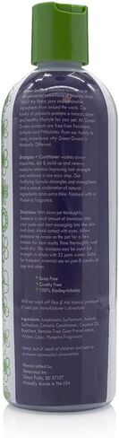 Green Groom Pet Shampoo Plus Conditioner 2 in 1 for Dogs and Cats, 16 oz - Natural Ingredients, Detangles and Moisturizes, Renews Moisture and Hydration, Aids in Dematting in Kuwait