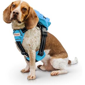 Balbari Dog Backpack Harness (Sky Blue, Medium) (Sky Blue, Medium) in Kuwait