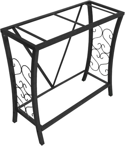 29 Gallon Metal Aquarium Stand, 30.3" L x 12.5" W, Black in Kuwait