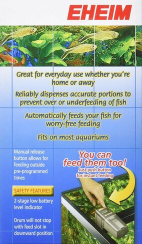 EHEIM Everyday Fish Feeder Programmable Automatic Food Dispenser in Saudi Arabia