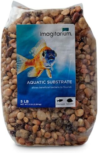 imagitarium by Petco Aquarium Gravel Substrate River Rock 20 lbs. in Saudi Arabia