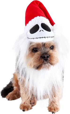 مجموعة ملحقات عيد الميلاد للحيوانات الأليفة من روبيز ديزني نايتمير بيفور كريسماس جاك سكيلينغتون، مقاس صغير ومتوسط in Kuwait