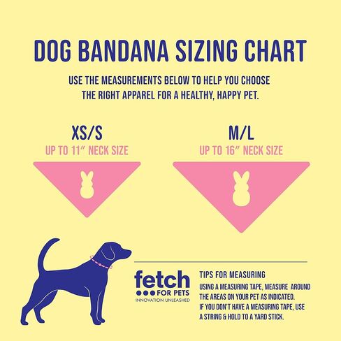 Chick Rainbow Print Dog Bandana, X-Small/Small | Small Dog Bandana Officially Licensed Peeps Pet Product | Cute, Soft, Machine Washable Dog Apparel & Accessories for All Dogs (FF10308) in Saudi Arabia