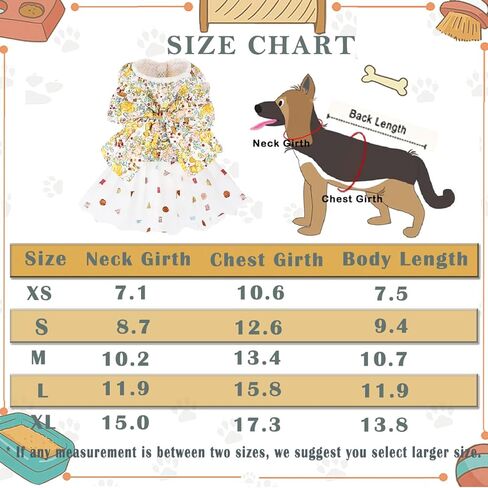 فستان زهري للكلاب، تنورة توتو، وقبعة شمسية مسامية شبكية مع فتحات للأذن للكلاب الصغيرة والمتوسطة، وعطلات الكريسماس، وحفلات أعياد الميلاد (أصفر، L) in Kuwait