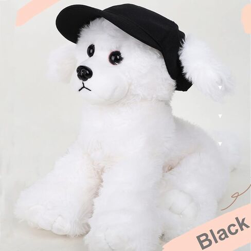 Dog Baseball Cap, Adjustable Dog Outdoor Sport Sun Protection Baseball Hat Cap Visor Sunbonnet Outfit with Ear Holes for Puppy Small Dogs Adjustable Sun Visor Caps Sport Pet Cap Sunbonnet Sun hat in Kuwait