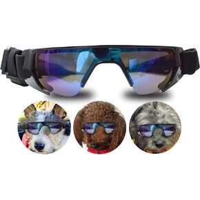 URBEST Dog Goggles, Eye Protection (New Version) Sunglasses Waterproof Windproof UV Protection for Small Medium Dogs (Blue) in Saudi Arabia