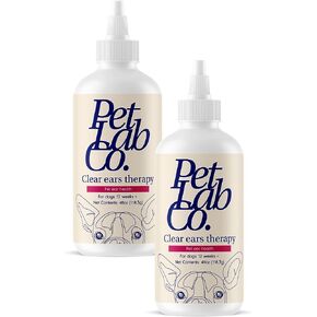 Petlab Co. - منظف الأذن العلاجي للأذنين الواضحة للكلاب - يدعم الخميرة وحكة الأذنين وقنوات الأذن الصحية - غسول أذن الكلب الخالي من الكحول - الحل الأمثل لتنظيف أذن الكلب - قد تختلف العبوة in Kuwait