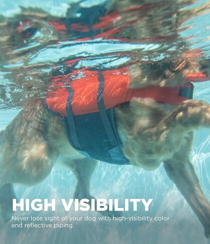 سترة نجاة للكلاب باللون البرتقالي من Outward Hound Granby Splash، مقاس صغير in Kuwait